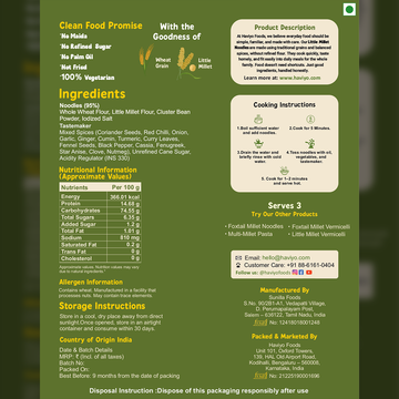 Little Millet Noodles