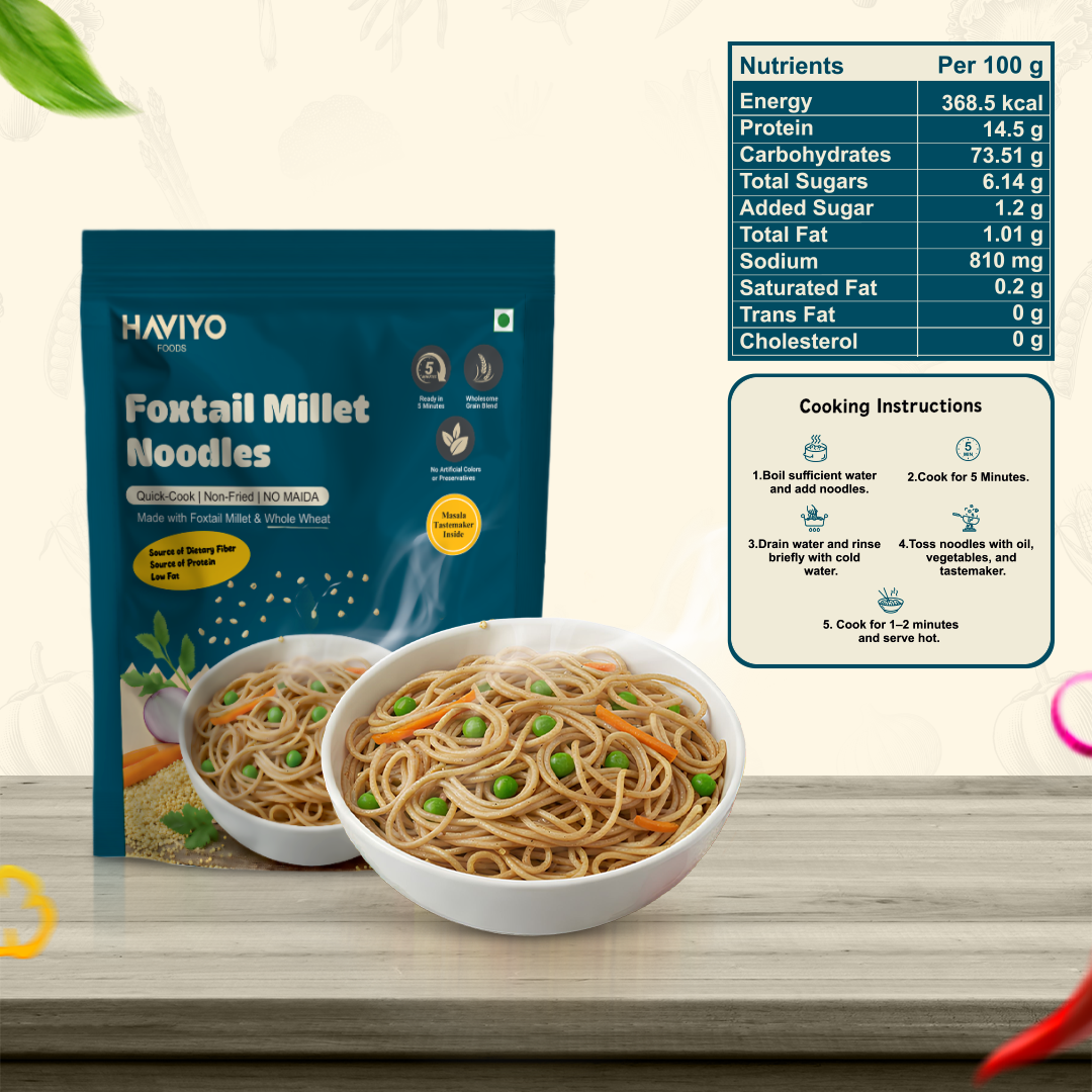 Foxtail Millet Noodles