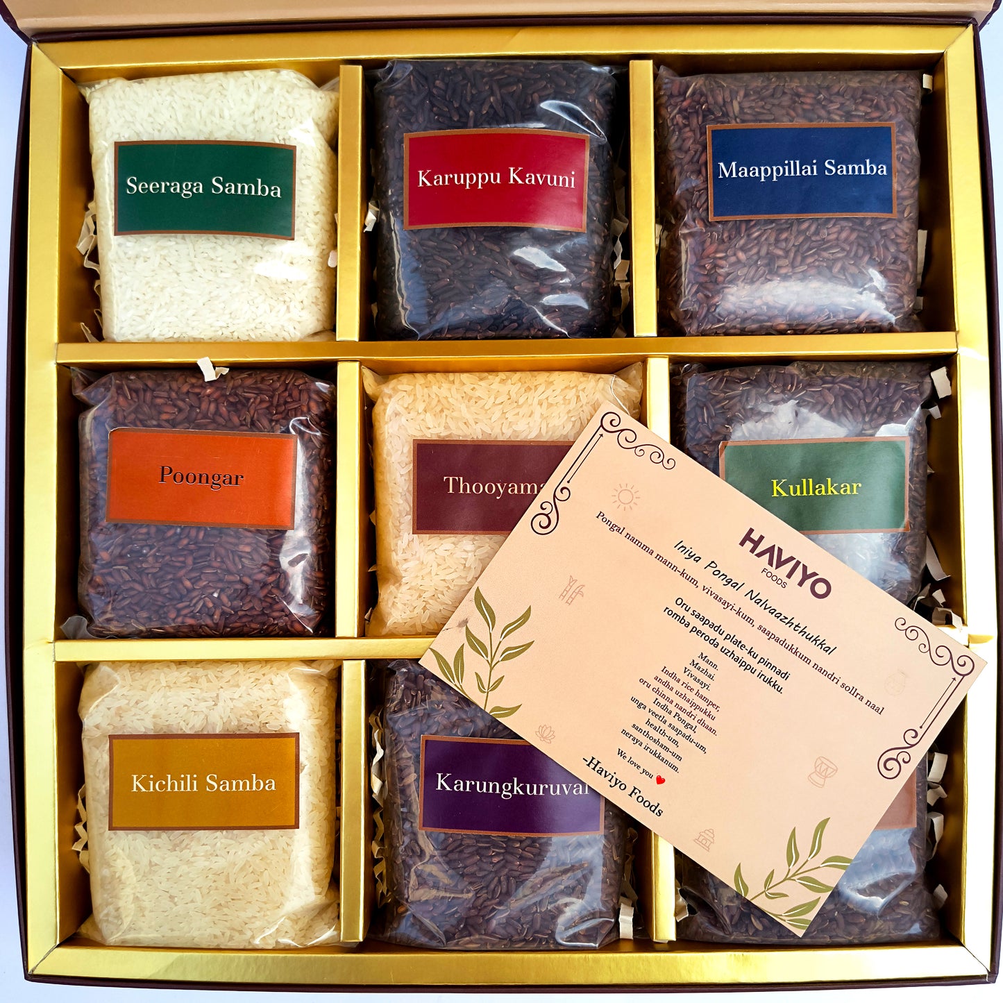 Heritage Tamil Rice Collection – 9 Varieties of Ancient Goodness